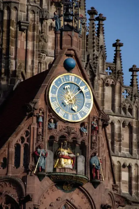 Framed Print : Germany, Bavaria, Nuremberg. Market Square, Our Ladys Church facade (aka Frauenkirche) Framed Print : Germany, Bavaria, Nuremberg. Market Square, Our Ladys Church facade (aka Frauenkirche)