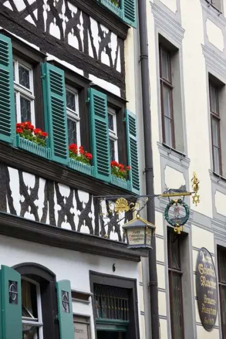 Framed Print : GERMANY, Bayern-Bavaria, Bamberg. Bamberg Lower Town Buildings Framed Print : GERMANY, Bayern-Bavaria, Bamberg. Bamberg Lower Town Buildings