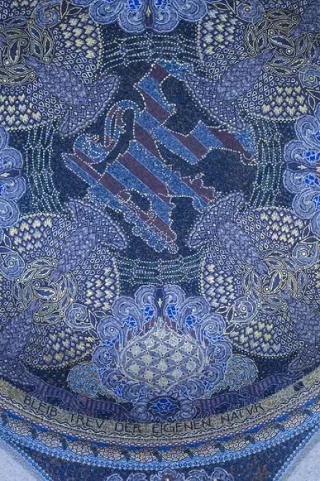 Framed Print : Germany, Hesse, Darmstadt, Mathildenhohe Kunstlerkolonie Park, Jugendstil building detail Framed Print : Germany, Hesse, Darmstadt, Mathildenhohe Kunstlerkolonie Park, Jugendstil building detail
