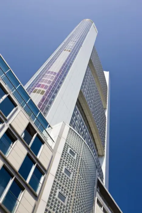 Framed Print : GERMANY, Hessen, Frankfurt am Main. Financial District, Commerzbank Tower Framed Print : GERMANY, Hessen, Frankfurt am Main. Financial District, Commerzbank Tower
