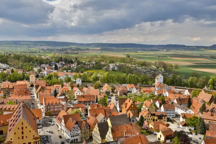 Framed Print : Germany, Noerdlingen, View of Noerdlingen Framed Print : Germany, Noerdlingen, View of Noerdlingen