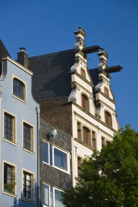 Framed Print : Germany, Nordrhein-Westfalen, Cologne. Old Town, buildings