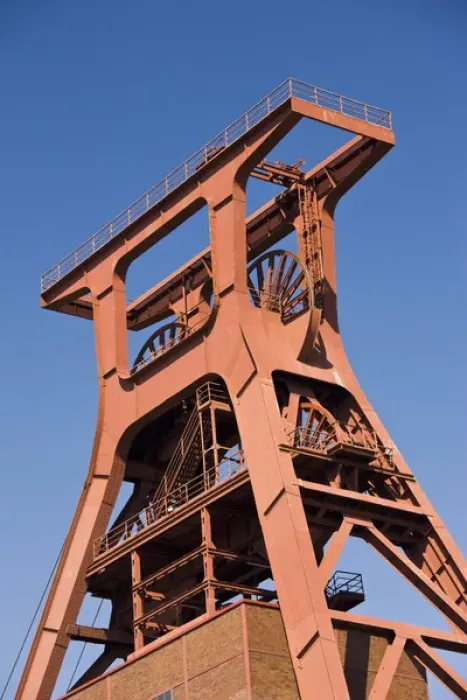 Framed Print : GERMANY, Nordrhein-Westfalen, Ruhr Basin, Essen. World Heritage Zollverein former coal mine Framed Print : GERMANY, Nordrhein-Westfalen, Ruhr Basin, Essen. World Heritage Zollverein former coal mine