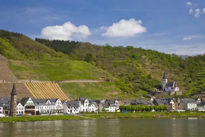 Framed Print : GERMANY, Rheinland-Pfaltz, Mosel River Valley, Kobern-Gondorf. Small town along Mosel Framed Print : GERMANY, Rheinland-Pfaltz, Mosel River Valley, Kobern-Gondorf. Small town along Mosel