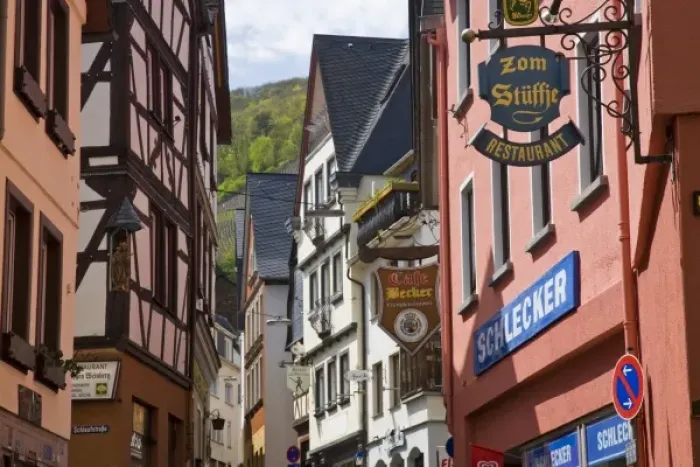 Framed Print : Germany, Rheinland-Pfaltz, Mosel River Valley, Cochem. Streets of the Old Quarter Framed Print : Germany, Rheinland-Pfaltz, Mosel River Valley, Cochem. Streets of the Old Quarter