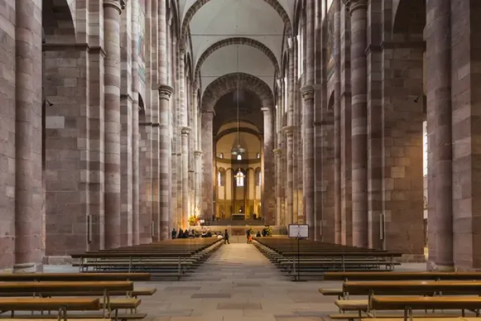 Framed Print : Germany, Rheinland-Pfalz, Speyer, Dom cathedral, interior Framed Print : Germany, Rheinland-Pfalz, Speyer, Dom cathedral, interior