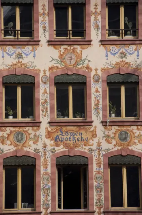 Framed Print : Germany, Rhineland Palatinate, Mainz. Reproduction architecture in Cathedral Square Framed Print : Germany, Rhineland Palatinate, Mainz. Reproduction architecture in Cathedral Square