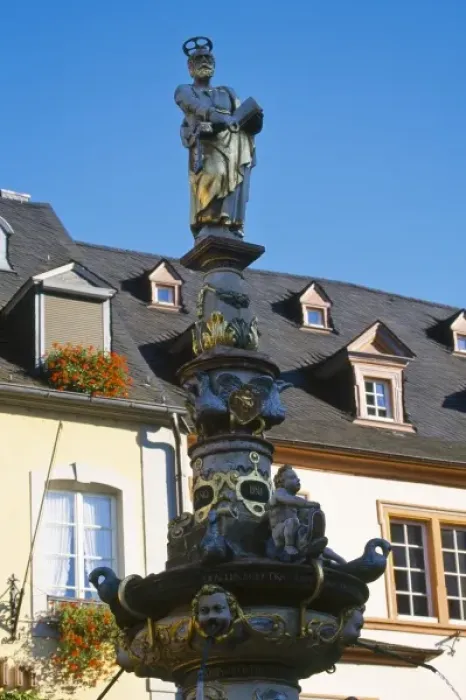 Framed Print : Germany, Rhineland-Palatinate, Trier, statue