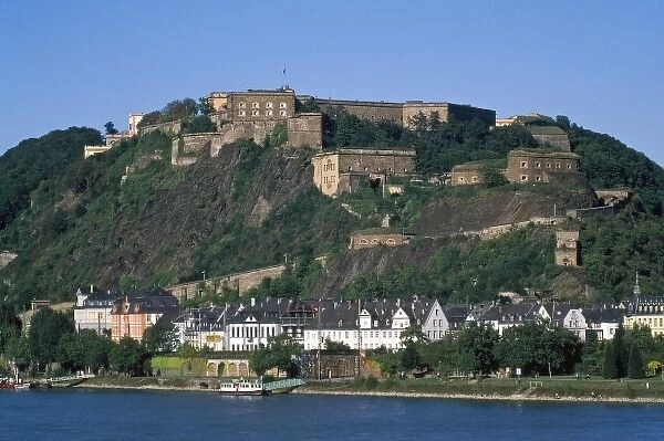 Germany, Rudesheim, Rhine River, Rhine Gorge, UNESCO World Heritage Site
