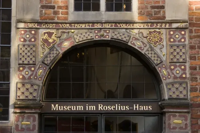 Framed Print : GERMANY, State of Bremen, Bremen. Bottcherstrasse, Roselius Haus gallery Framed Print : GERMANY, State of Bremen, Bremen. Bottcherstrasse, Roselius Haus gallery