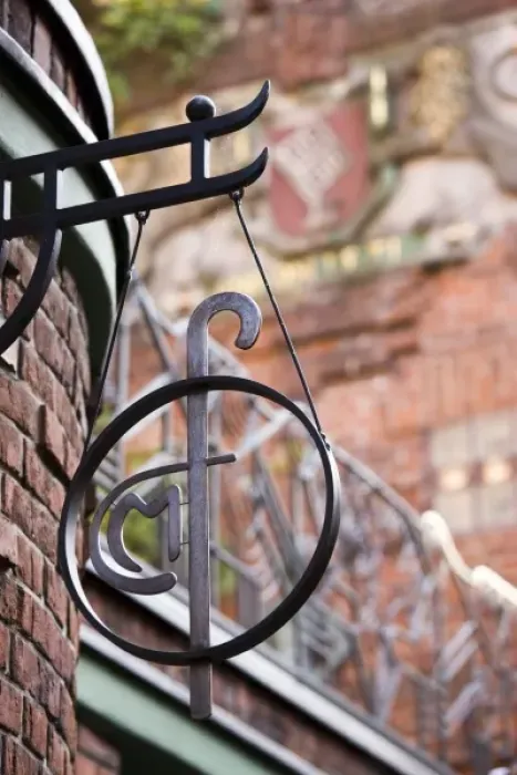 Framed Print : Germany, State of Bremen, Bremen. Bottcherstrasse, detail Framed Print : Germany, State of Bremen, Bremen. Bottcherstrasse, detail