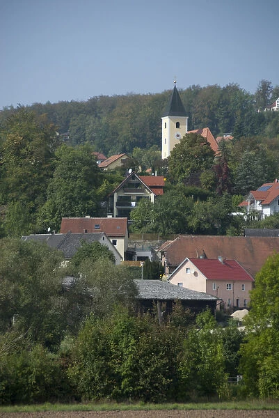 Germany. Typical Franconian countryside between Regensburg & Nuremberg