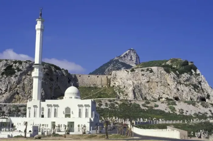 Framed Print : Gibralter. Mosque