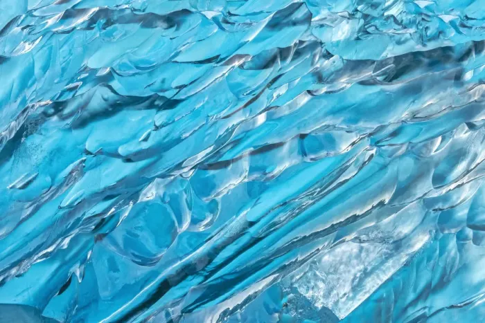 Framed Print : Glacial Ice No. 4 Framed Print : Glacial Ice No. 4