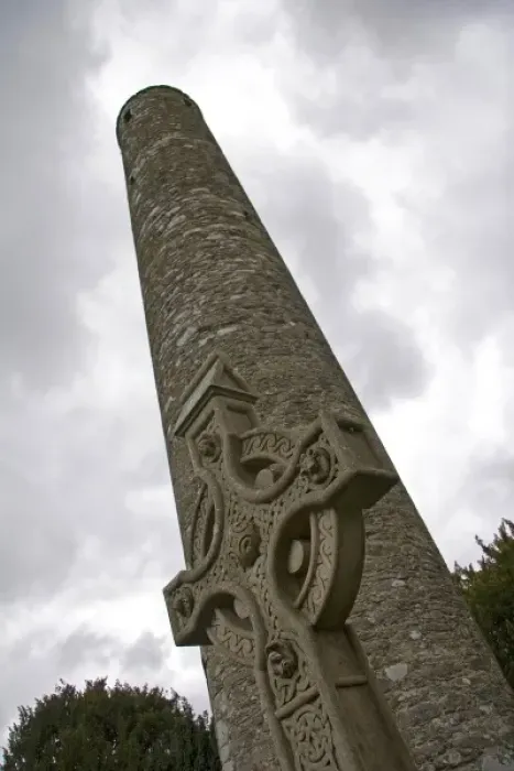 Framed Print : Glendalough, Ireland. The beautiful and peaceful monastic city of Glendalough hosts Framed Print : Glendalough, Ireland. The beautiful and peaceful monastic city of Glendalough hosts