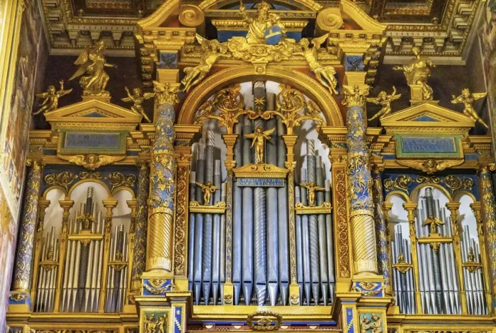 Framed Print : Golden Organ Basilica di San Giovanni in Laterano, Rome, Italy Framed Print : Golden Organ Basilica di San Giovanni in Laterano, Rome, Italy