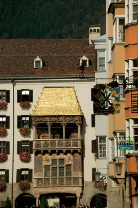 Framed Print : Goldenes Dachl (Golden Roof), Old Innsbruck, Tirol, Austria