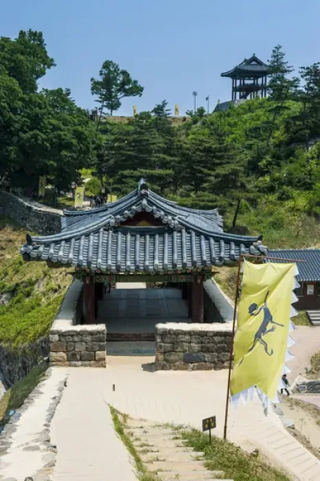 Framed Print : Gongsanseong castle, Gongju, South Chungcheong Province, South Korea Framed Print : Gongsanseong castle, Gongju, South Chungcheong Province, South Korea