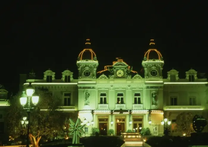 Framed Print : The Good Life: Monte Carlo casino at night in Monaco Framed Print : The Good Life: Monte Carlo casino at night in Monaco