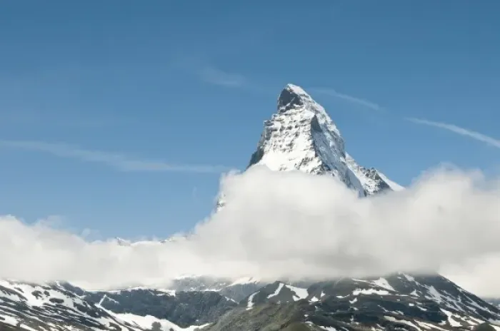 Framed Print : Gornergrat Peak, Switzerland. Matterhorn from atop Gornergrat