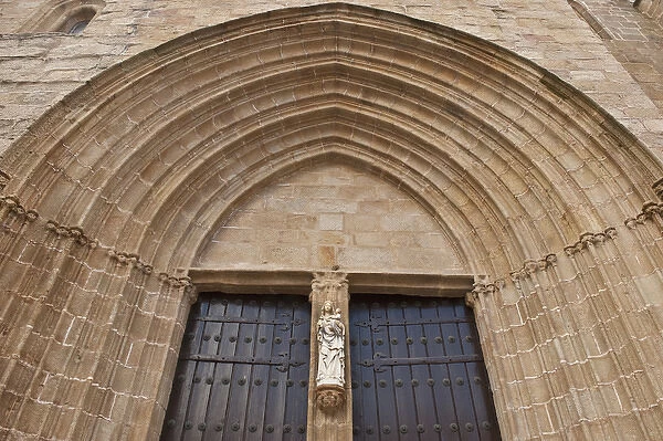 05. Gothic Church of Santa Maria, Caceres, Extremadura, Spain