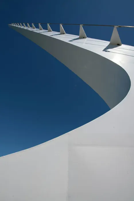 Framed Print : Graceful Sundial Bridge spanning the Sacramento River in Redding Framed Print : Graceful Sundial Bridge spanning the Sacramento River in Redding