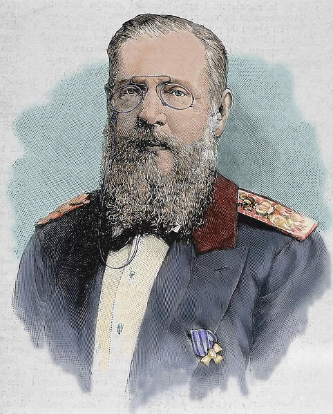 Grand Duke Constantine Nikolaevich of Russia (1827-1892). Second son of Tsar Nicholas I of Russia