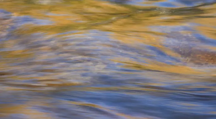 Framed Print : Graphic reflections on river surface, Lower Deschutes River, Central Oregon, USA Framed Print : Graphic reflections on river surface, Lower Deschutes River, Central Oregon, USA