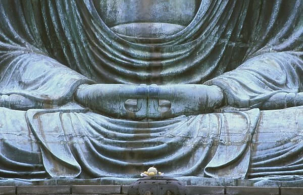 Great Buddha Detail, Kotokuji Temple, Kamakura, Japan