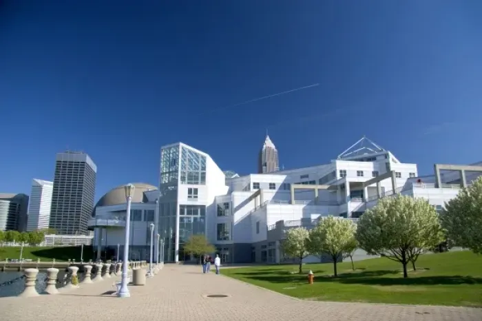 Framed Print : Great Lakes Science Center at Cleveland, Ohio