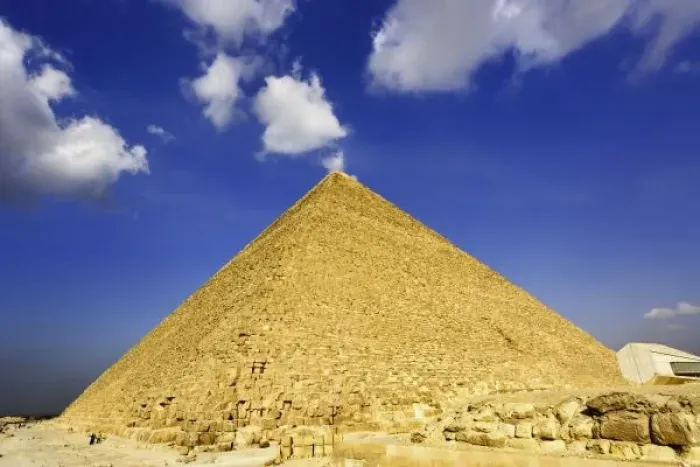 Framed Print : The Great Pyramid of Giza, built for the Fourth dynasty Egyptian pharaoh, Khufu or Cheops Framed Print : The Great Pyramid of Giza, built for the Fourth dynasty Egyptian pharaoh, Khufu or Cheops