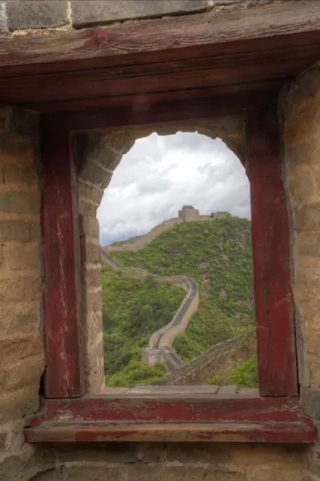 Framed Print : The Great Wall of China Jinshanling, China Framed Print : The Great Wall of China Jinshanling, China