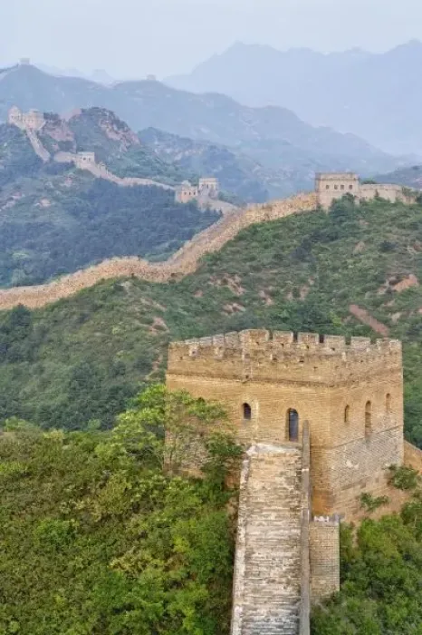 Framed Print : Great Wall of China at Jinshanling, China Framed Print : Great Wall of China at Jinshanling, China
