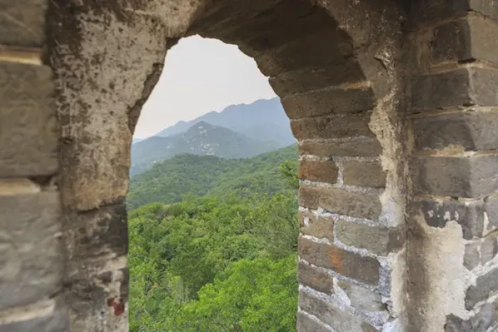 Framed Print : The Great Wall- Modern Seven Wonders of the World, Qianjiadian Scenic Area, East Framed Print : The Great Wall- Modern Seven Wonders of the World, Qianjiadian Scenic Area, East