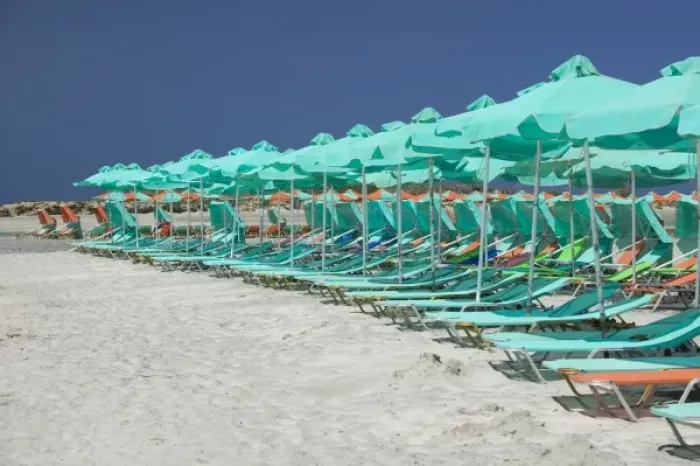 Framed Print : GREECE, CRETE, Hania Province, Elafonisi: Elafonisi Beach  /  One of the nicest on Crete