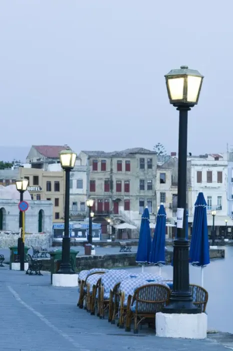 Framed Print : GREECE-CRETE-Hania Province-Hania: Venetian Port / Dawn Framed Print : GREECE-CRETE-Hania Province-Hania: Venetian Port / Dawn