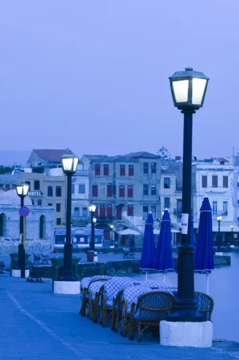 Framed Print : GREECE-CRETE-Hania Province-Hania: Venetian Port / Dawn Framed Print : GREECE-CRETE-Hania Province-Hania: Venetian Port / Dawn