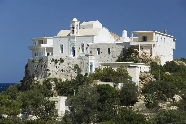 GREECE, CRETE, Hania Province, Moni Chrysoskalitissa: SW coast monastery (rebuilt 1855)