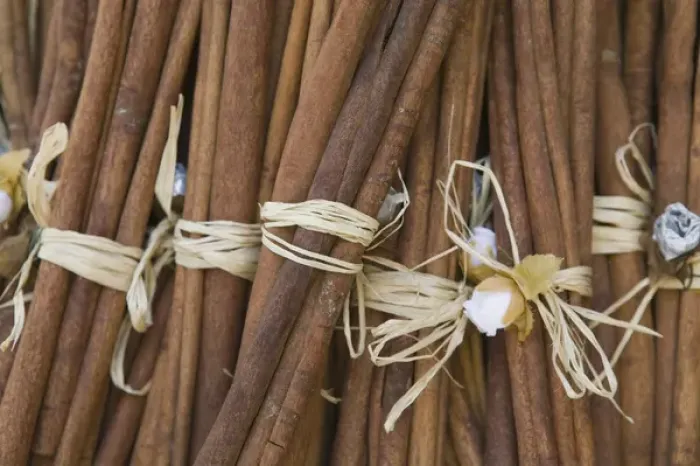 Framed Print : GREECE-CRETE-Lasithi Province-Kritsa: Cinnamon Sticks
