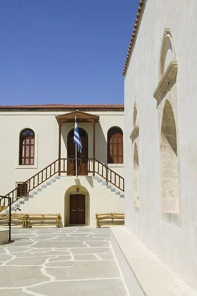 GREECE, CRETE, Rethymno Province, Preveli: Moni Preveli Monastery