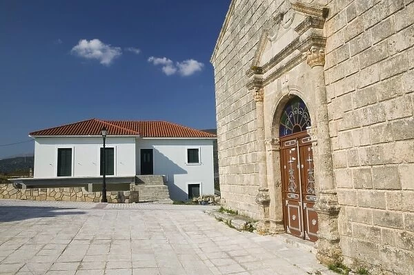 GREECE, Ionian Islands, KEFALONIA, Agios Giorgios: Church of Evangelistria