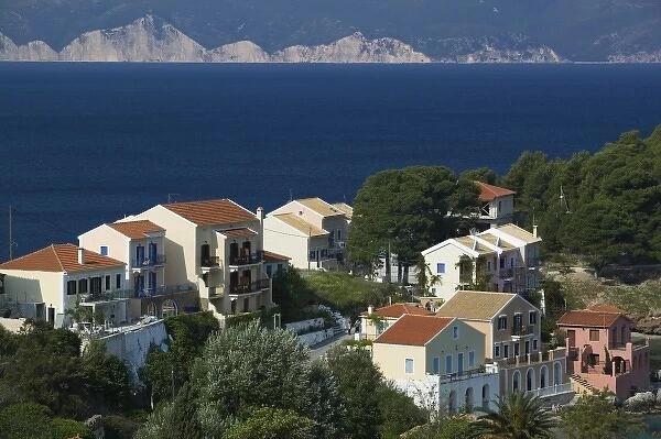 GREECE, Ionian Islands, KEFALONIA, Assos: Waterfront Resort Houses