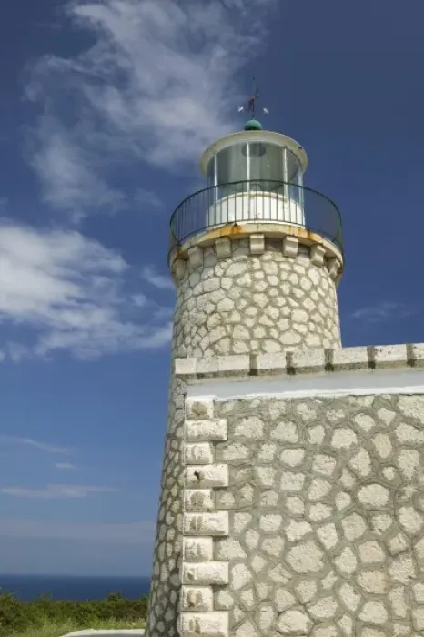 Framed Print : GREECE, Ionian Islands, ZAKYNTHOS, CAPE SKINARI: Cape Skinari Lighthouse