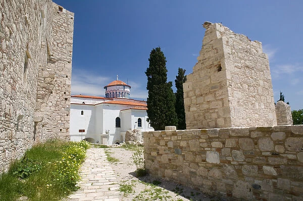 GREECE-Northeastern Aegean Islands-SAMOS-Pythagorio: Castle of Lykourgos Logothetis