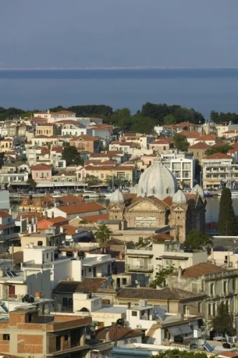 Framed Print : GREECE, Northeastern Aegean Islands, LESVOS (Mytilini), Mytilini Town: Mytilini Town Framed Print : GREECE, Northeastern Aegean Islands, LESVOS (Mytilini), Mytilini Town: Mytilini Town