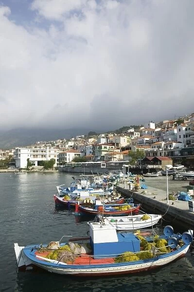 GREECE, Northeastern Aegean Islands, LESVOS (Mytilini), Plomari: South Lesvos Resort Town
