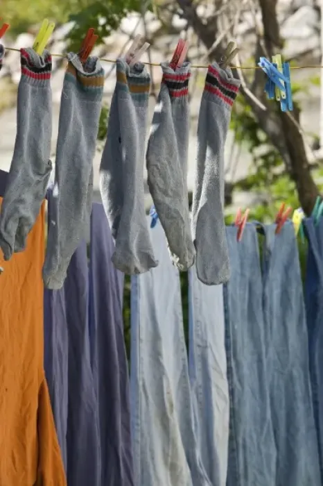 Framed Print : GREECE, Northeastern Aegean Islands, SAMOS, Vourliotes: Drying Laundry Framed Print : GREECE, Northeastern Aegean Islands, SAMOS, Vourliotes: Drying Laundry