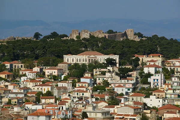 GREECE-Northeastern Aegean Islands-LESVOS (Mytilini)-Mytilini Town: Byzantine Fortress