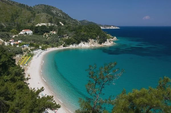 GREECE, Northeastern Aegean Islands, SAMOS, Kokkari: Tsamadou Beach