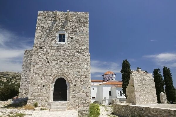 GREECE, Northeastern Aegean Islands, SAMOS, Pythagorio: Castle of Lykourgos Logothetis